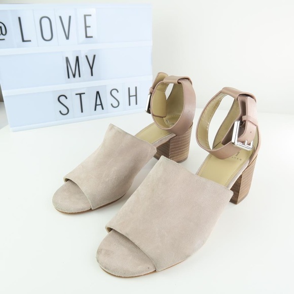 Marc Fisher Shoes - MARC FISHER LTD Robe2 Suede Block Heel Sandals